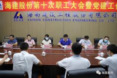 海建股份召開創(chuàng)建黨建工作示范點(diǎn)及&ldquo;我為加快推進(jìn)海南自由貿(mào)易港建設(shè)作貢獻(xiàn)&rdquo;動員大會